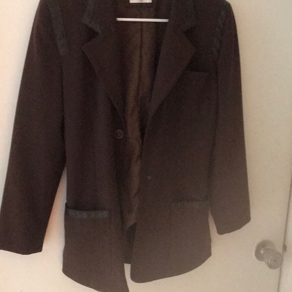 Brown jacket size Medium - Picture 3 of 4